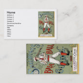 野球の名刺 名刺 (正面/裏面)