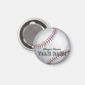 野球の名前とナンバー マグネット (正面/裏面)