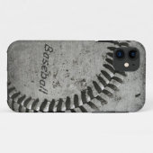野球の場合はiphoneのためだけにある Case-Mate iPhoneケース (裏面(横))