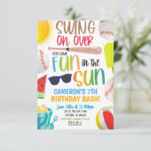 野球の夏の祭典 招待状 (スタンド正面)