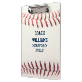 野球の外観パーソナライズされた クリップボード (左)