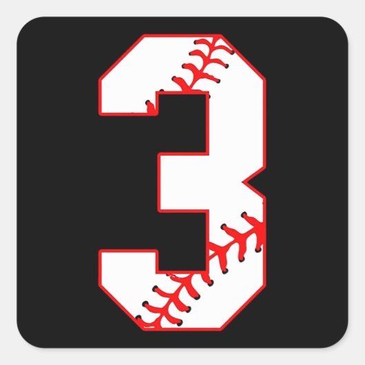 野球の姉私がナンバープレイヤー3の為にここにいる スクエアシール (正面)