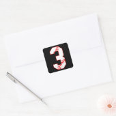 野球の姉私がナンバープレイヤー3の為にここにいる スクエアシール (封筒)