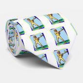 野球の子供 ネクタイ (ロール)