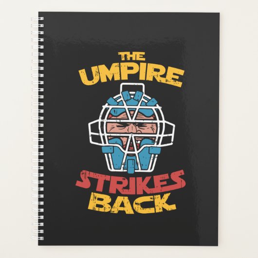 野球の審判 プランナー手帳 (正面)