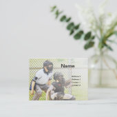 野球の審判 名刺 (スタンド正面)