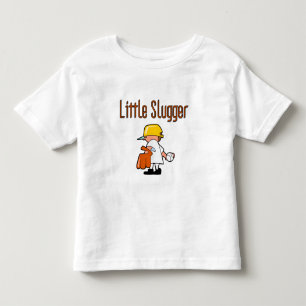 野球の小さい強打者のTシャツおよびギフト トドラーTシャツ