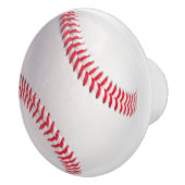 野球の引き出し引きノブのハンドルスポーツルームデコ セラミックノブ (右)