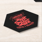 野球の恋人ハロウィンギフトコスチューム ペーパーコースター (アングル)