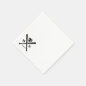 野球の恋 スタンダードカクテルナプキン (角)