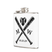 野球の恋 フラスク (左)