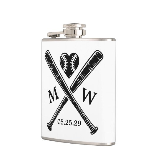 野球の恋 フラスク (左)