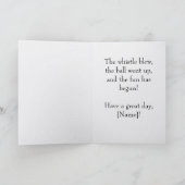 野球の恐竜カードを見に行く カード (内部)