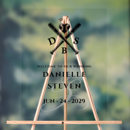 野球の愛の歓迎 アクリルサイン