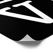 野球の愛を広める |野球ファン ポスター (角)