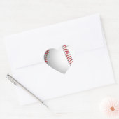 野球の愛 – American 人気がある Sports ハートシール (封筒)