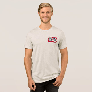 野球の懐かしさ ロゴとフェンス トライブレンドＴシャツ
