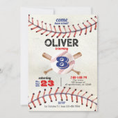野球の招待状、今年のルーキー賞 招待状 (正面)