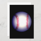 野球の招待状 招待状 (正面/裏面)