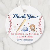 野球の新人誕生日 フェイバータグ (正面)