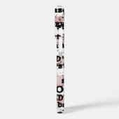 野球の栄光 |色あせグランジたアメリカ国旗の言葉 Case-Mate iPhoneケース (裏面 / 左)