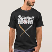 野球の母の日 Tシャツ (正面)
