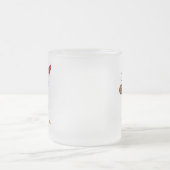 野球の水差しの棒の姿のマグ フロストグラスマグカップ (中央)