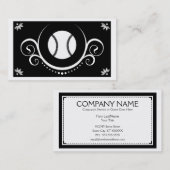 野球の洗練 名刺 (正面/裏面)