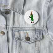 野球の漫画を遊ぶおもしろいなピクルス 缶バッジ (インサイチュ)