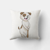 野球の犬と野球こうもり クッション (裏面)