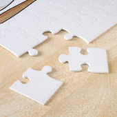 野球の犬と野球こうもり ジグソーパズル (側面)