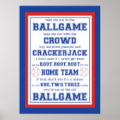 野球の球技に連れて行ってくれ ポスター (正面)