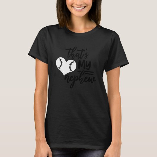 野球の甥だ1 Tシャツ (正面)