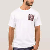 野球の発明者アブナー・ダブルデイ Tシャツ (正面)