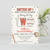 野球の第2バースデーパーティーが熱狂する 招待状 (スタンド正面)