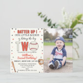 野球の第2バースデーパーティーが熱狂する 招待状 (スタンド正面)