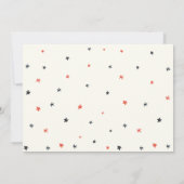 野球の第2バースデーパーティーが熱狂する 招待状 (裏面)