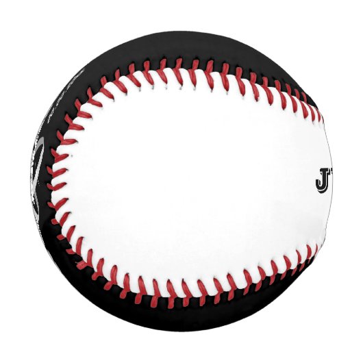 野球の結婚指輪持ちの男の子への贈答アイディア 野球ボール (正面左)