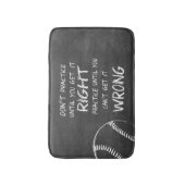 野球の練習やる気を起こさせる バスマット (正面縦)