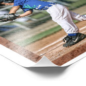 野球の言葉の背景…野球ファン フォトプリント            (角)