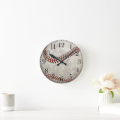 野球の試合のアメリカのを過ぎ時間のスポーツ ラウンド壁時計 (ホーム)