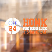 野球の試合日帰り窓SUVにしがみつく ウィンドウサイン (シート2)