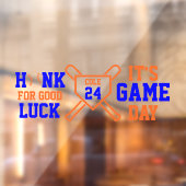 野球の試合日帰り窓SUVにしがみつく ウィンドウサイン (シート2)