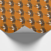 野球の試合 ラッピングペーパー (角)