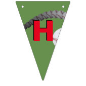 野球の誕生日の旗の旗 バンティングフラッグ (第1の旗)