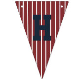 野球の誕生日バナー バンティングフラッグ (第2の旗)