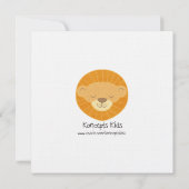 野球の誕生日パーティーの招待状 - 5.25"x5.25" 招待状 (裏面)