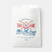 野球の誕生日パーティーサンクスオファービットバッグ フェイバーバッグ (正面)