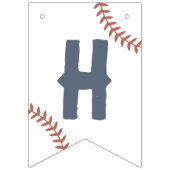 野球の誕生日パーティー バンティングフラッグ (第2の旗)