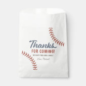 野球の誕生日パーティー フェイバーバッグ (正面)